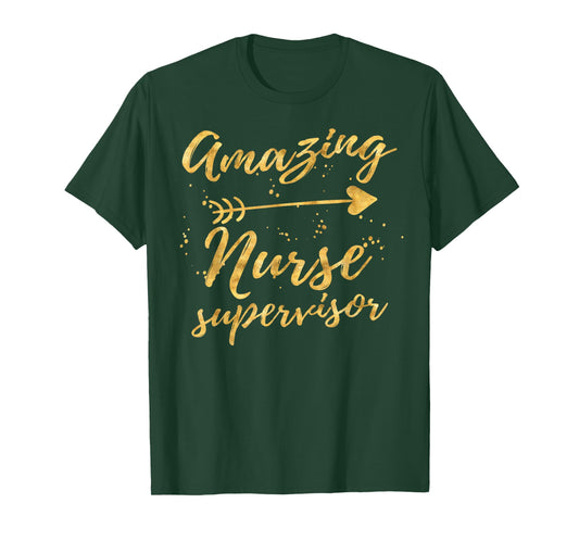 Amazing Nurse Supervisor Birthday Gifts Shirts for Women T-Shirt