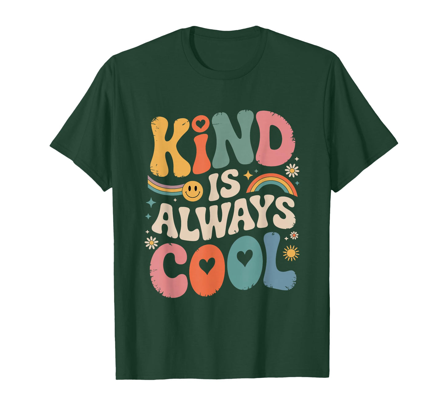 Kind is Always Cool Teacher Graphic Tees Choose Kindness T-Shirt