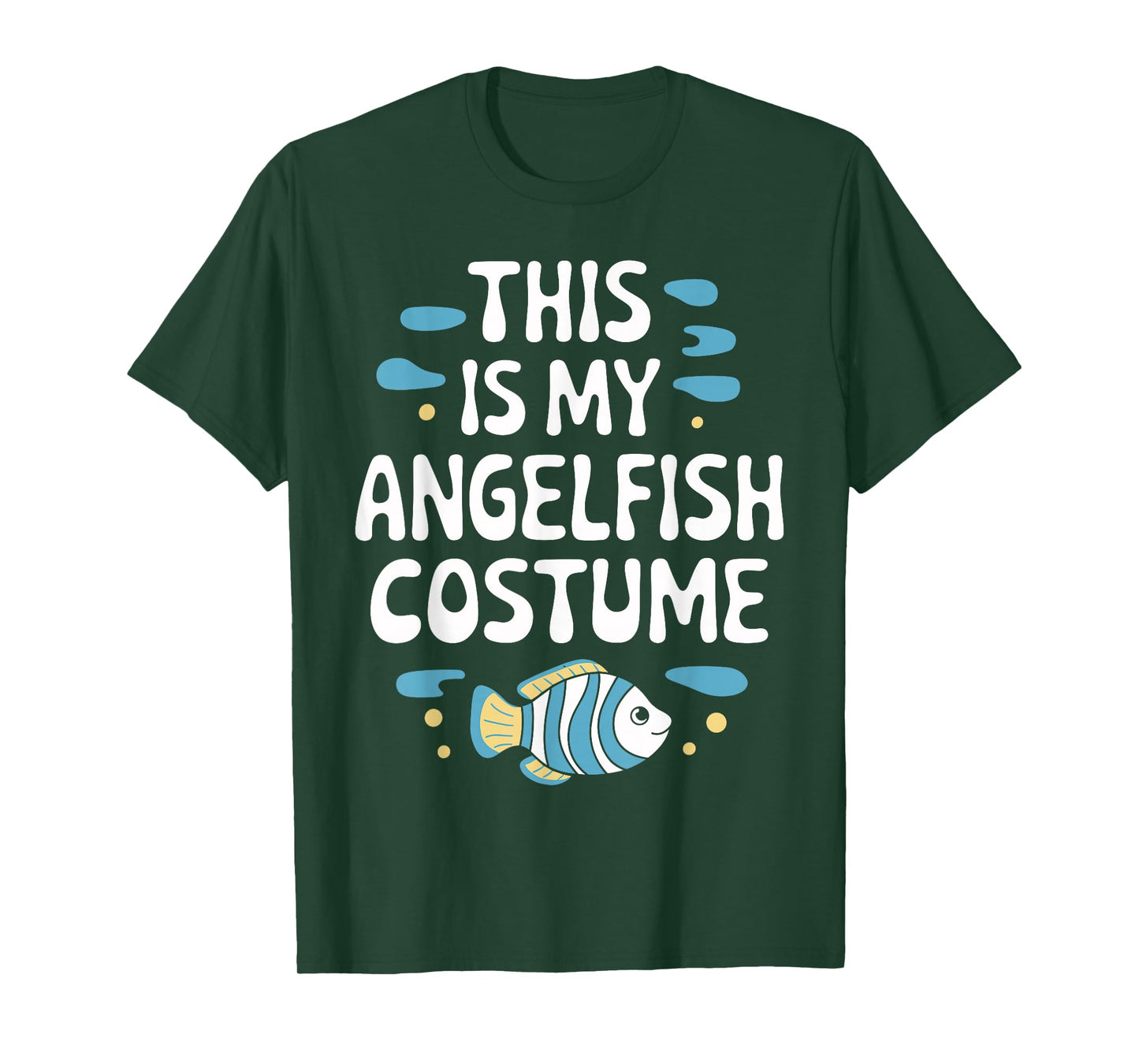 This is my ANGELFISH Costume Halloween Simple Costume T-Shirt