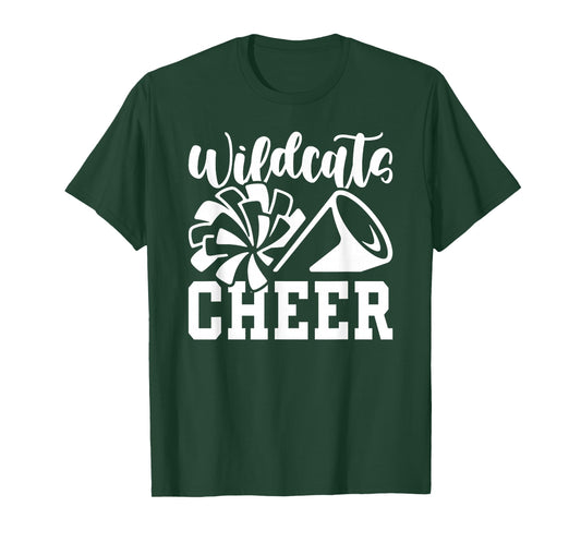 Cheer Wildcats Back to School Spirit T-Shirt