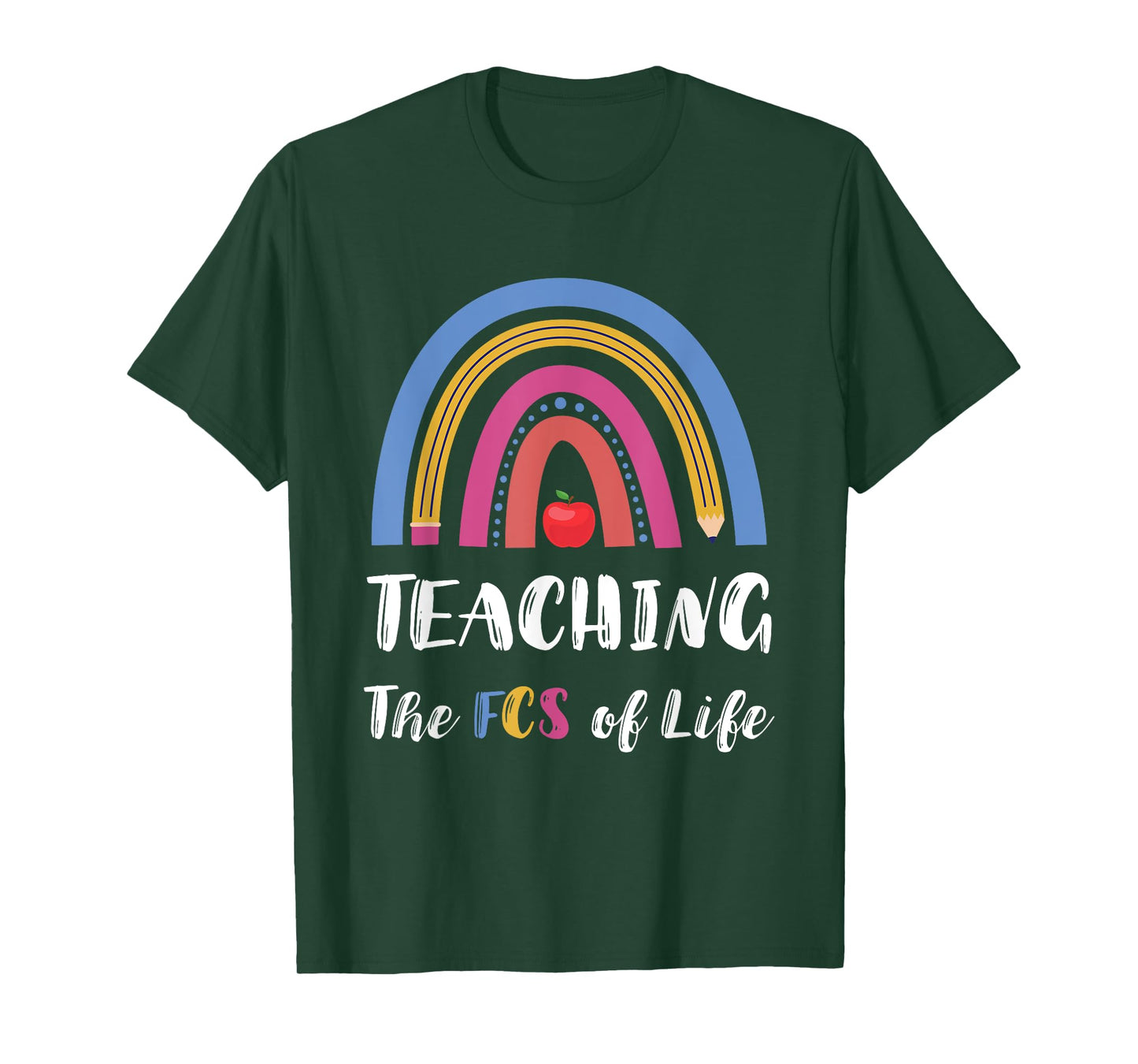 FCS Teacher Family Consumer Science The FCS Of Life FACS T-Shirt for Men Women
