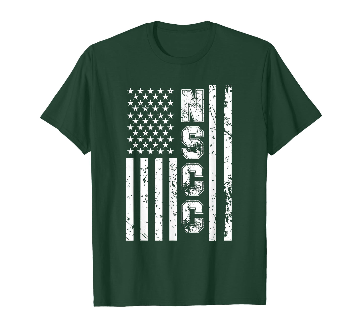 NSCC United States Naval Sea Cadet Corps American Flag T-Shirt