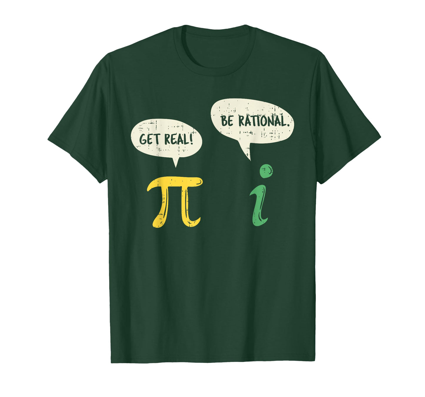 Funny Get Real Be Rational Shirt Pi Math Teacher Geek Gift T-Shirt