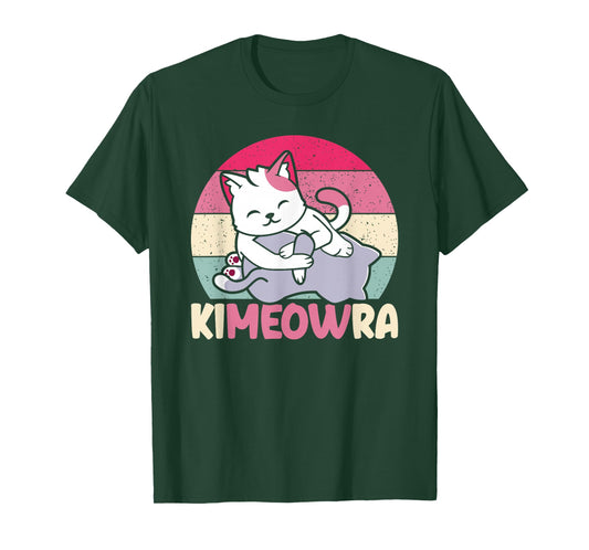 Cute Kimeowra | Funny Brazilian Jiu Jitsu BJJ Cat MMA T-Shirt