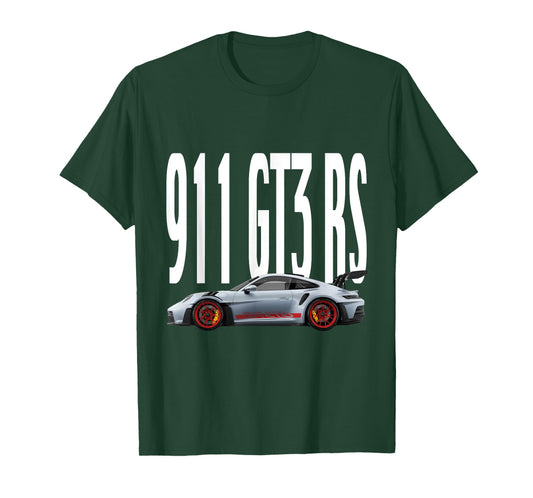 911 GT3 RS Racing Car Vintage MEME COIN T-Shirt