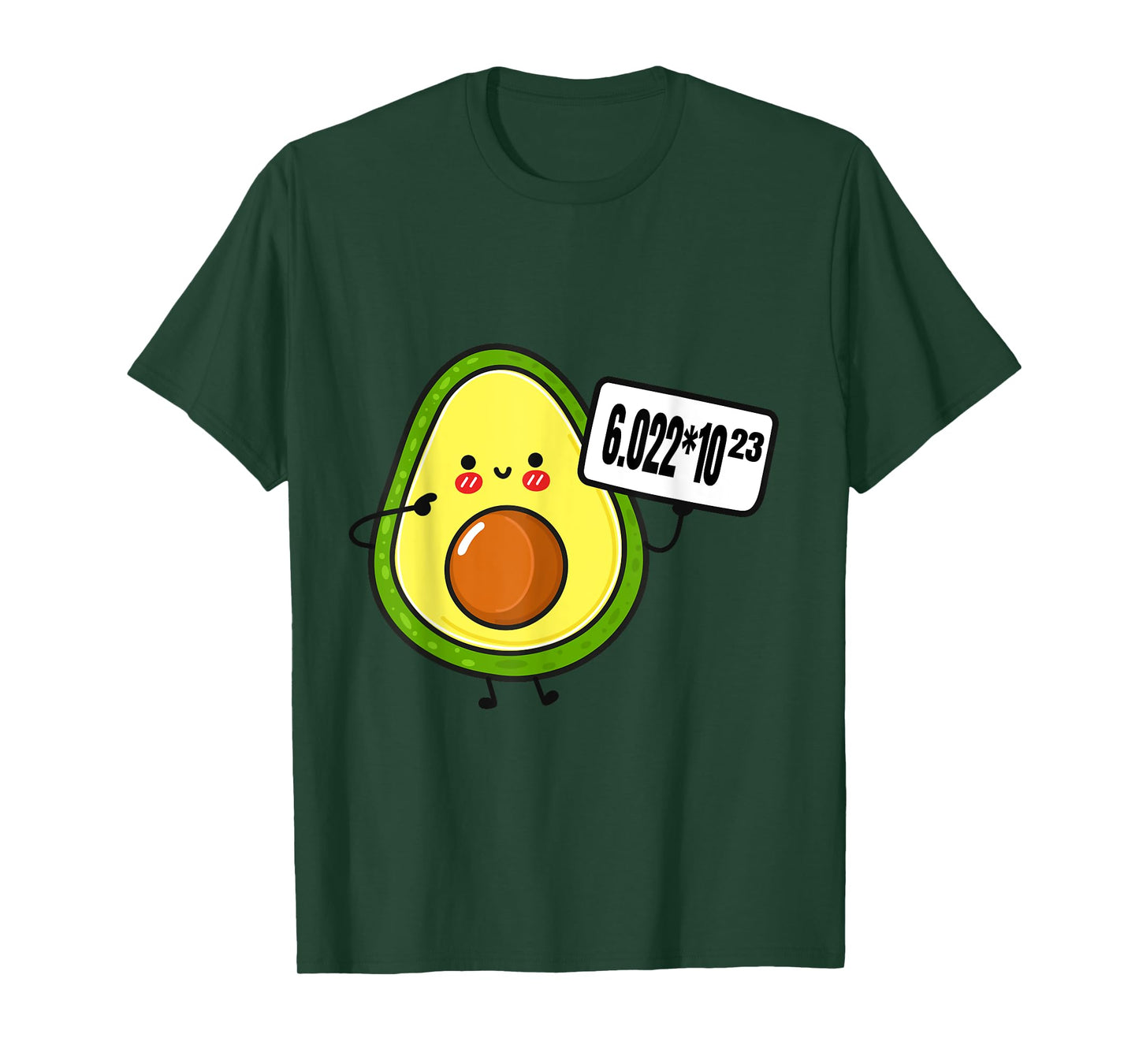 Avogadros Number Funny Science Chemistry Pun Mole Day T-Shirt
