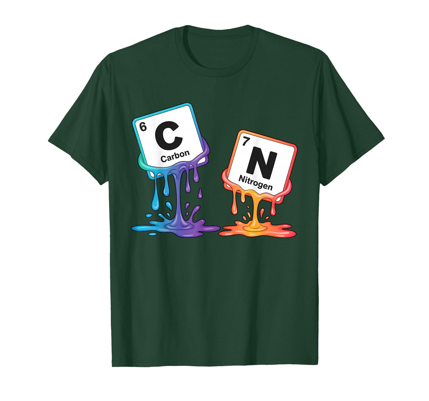 Funny 67 Meme Science Chemistry Teacher Periodic Table 6 7 T-Shirt