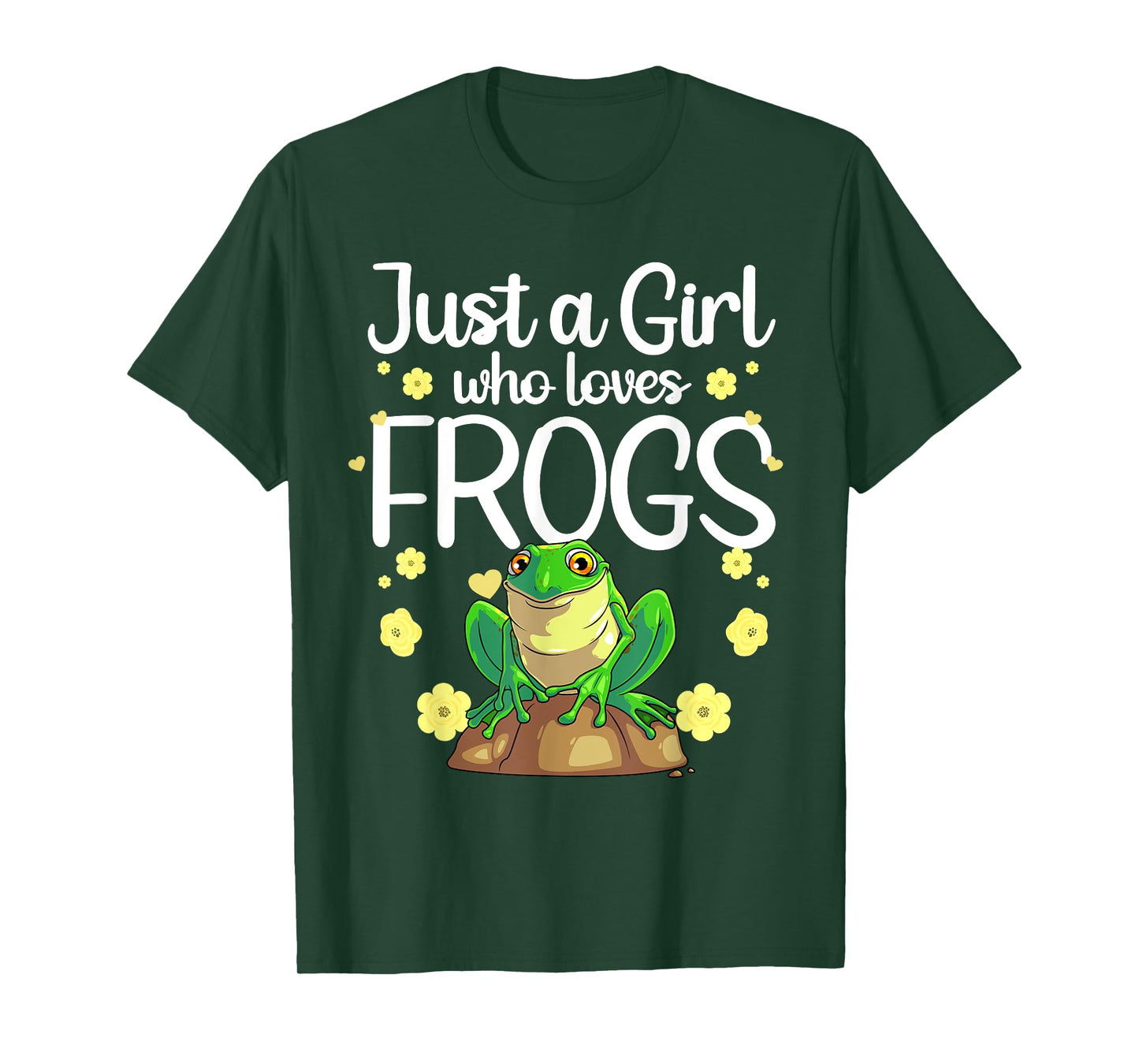 Cool Frog For Women Girls Kids Toad Frog Lovers Zookeeper T-Shirt