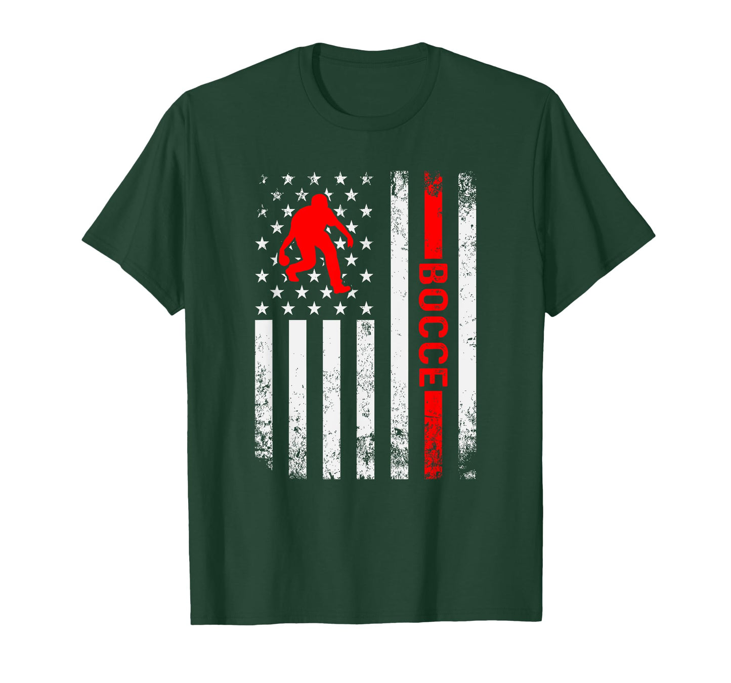Vintage Bocce Player - Bocce Ball Fans - Bocce Ball Player T-Shirt