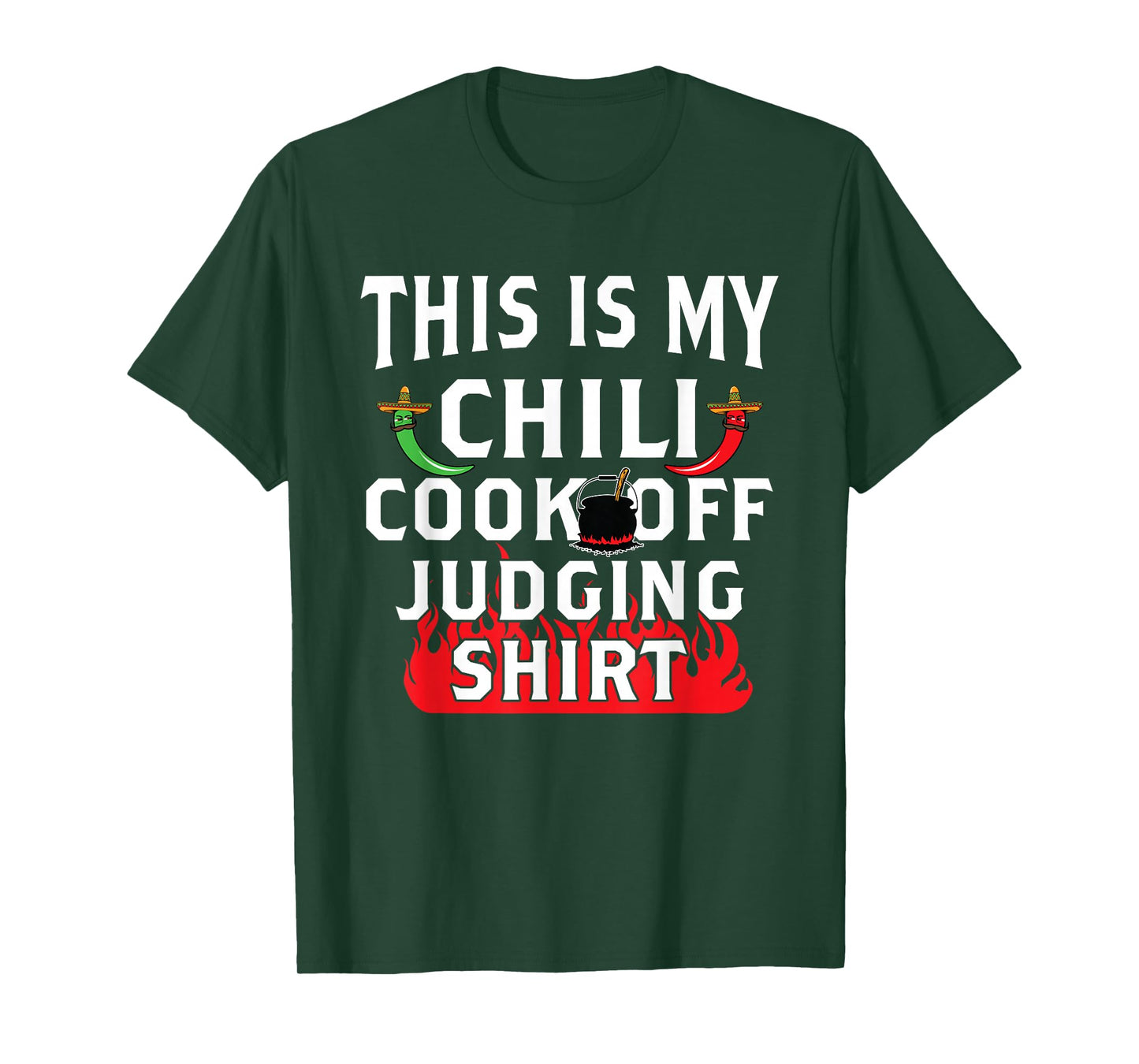Chili Cook Off Funny T Shirt Gift Chili Judge Participant T-Shirt