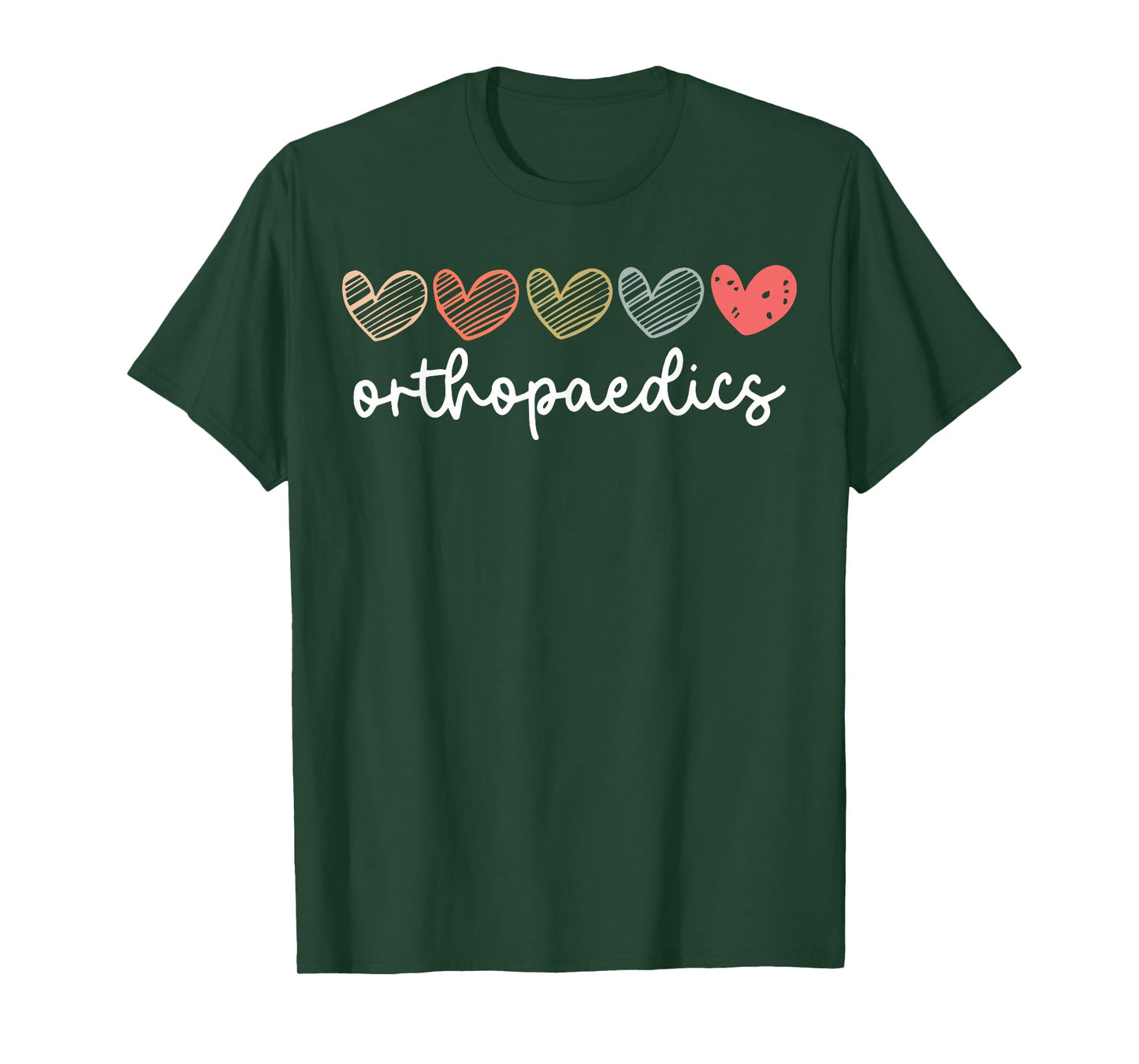 Cute Orthopedics Surgeon Nurse Heart Orthopedic Medical T-Shirt