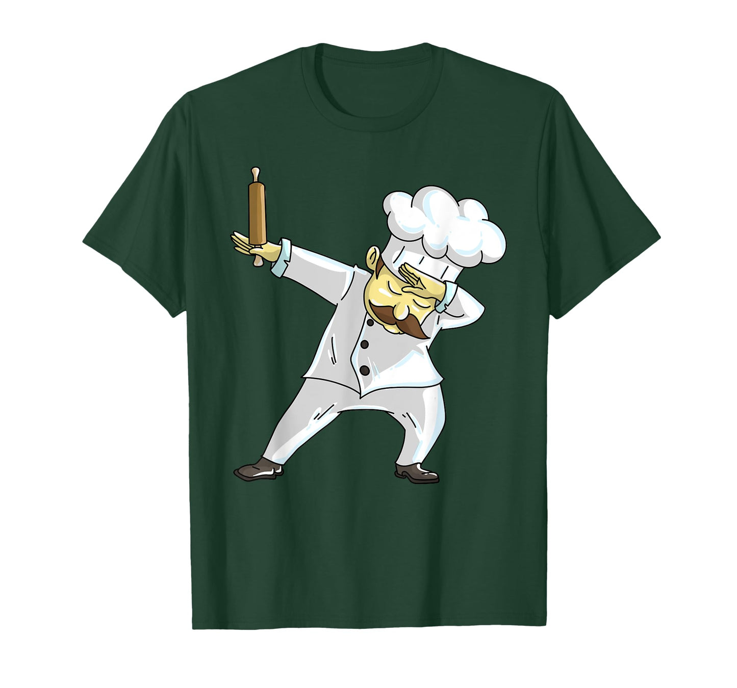 Cute Dabbing Chef | Funny Dab Dance Pastry Cook Food Gift T-Shirt