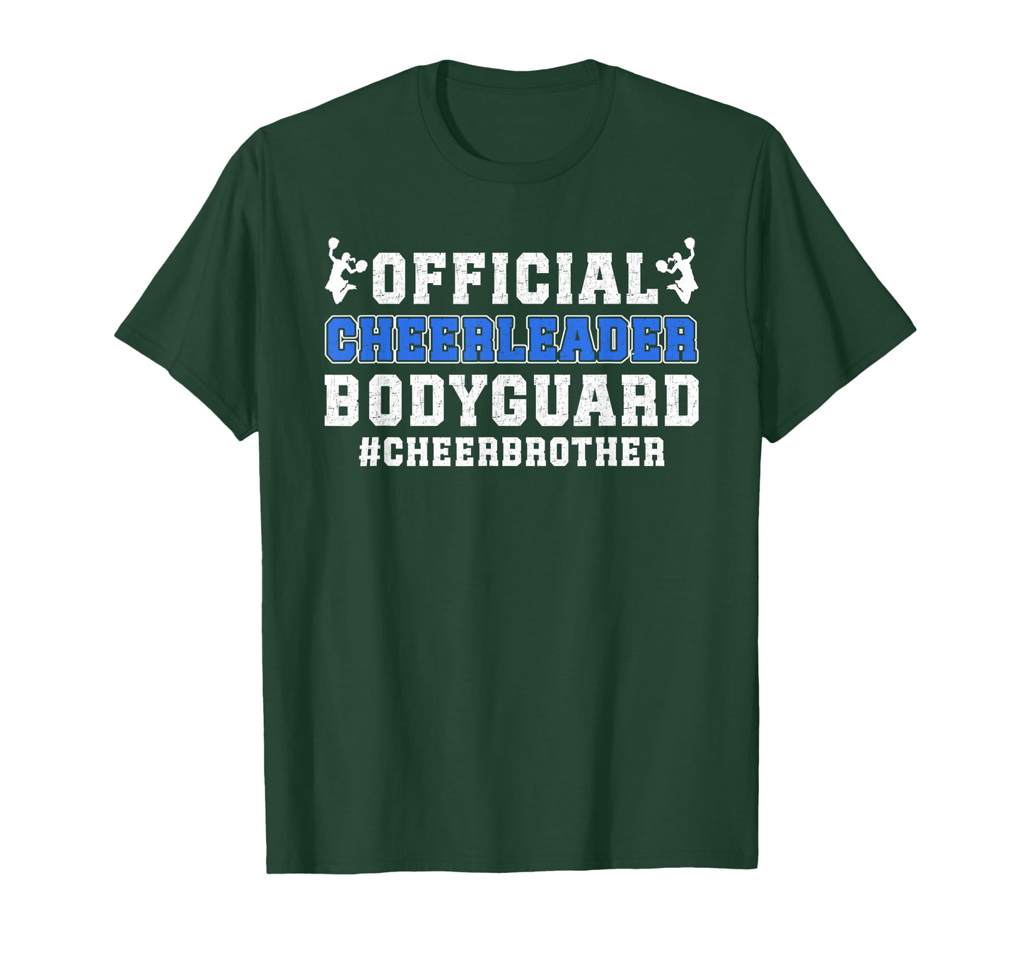 Cheerleader Bodyguard Cheer Brother Of A Cheerleader Brother T-Shirt