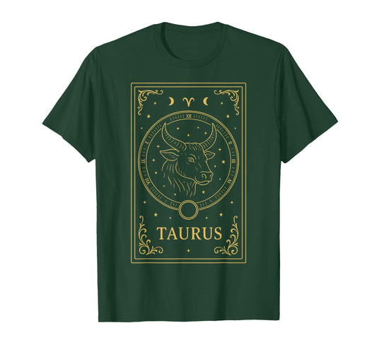 Taurus Tarot Card T-Shirt