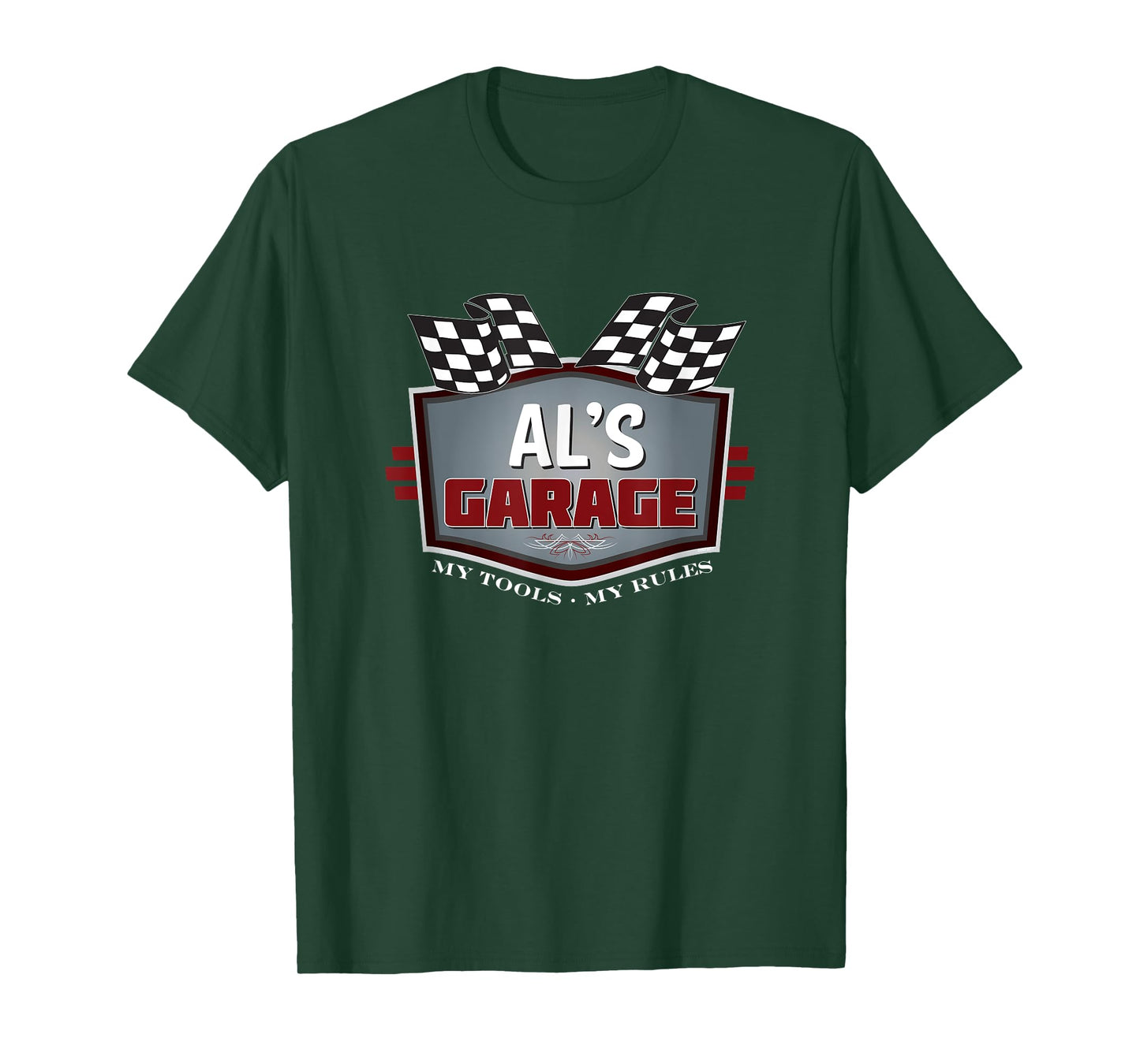 Al's Garage T-shirt - Funny Car Guy - My Tools My Rules T-Shirt