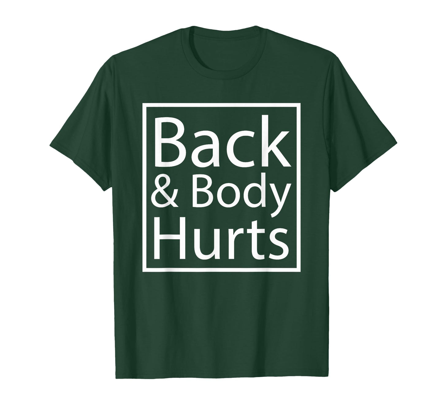 Back And Body Hurts Cool Yogic Relaxation Yoga Lover Gift T-Shirt
