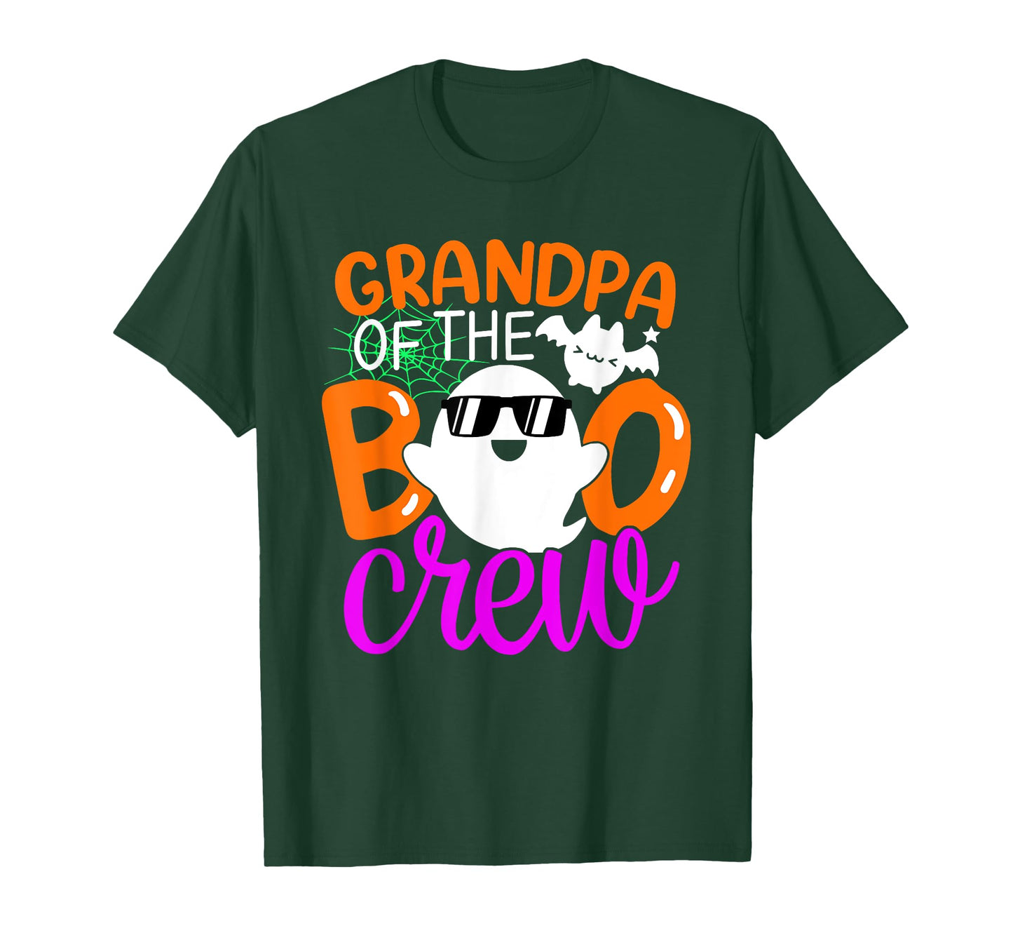 Grandpa Of The Boo Crew Shirt Halloween Family Matching T-Shirt