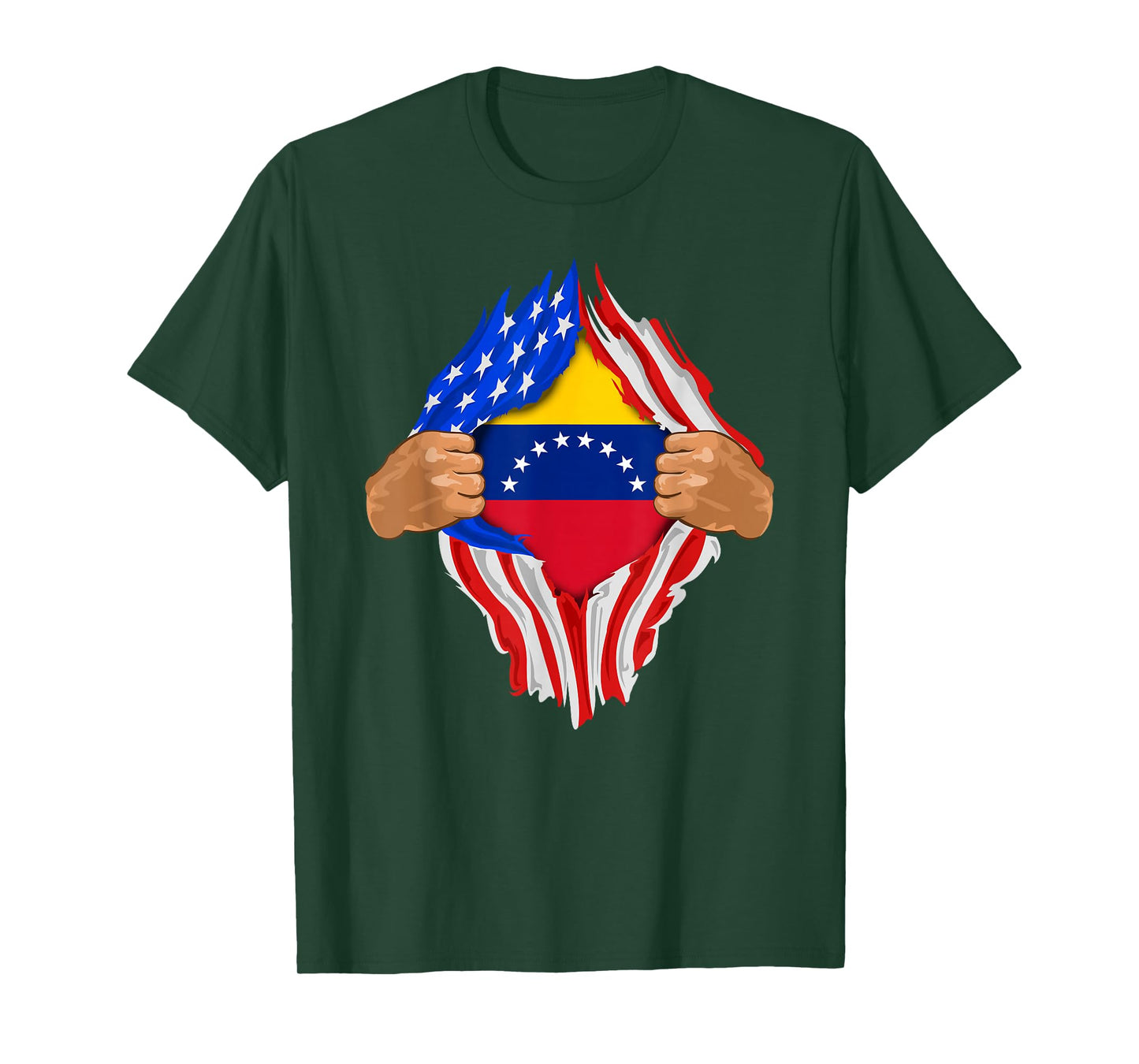 Venezuelan Blood Inside Me T-Shirt | Venezuela Flag Gift T-Shirt