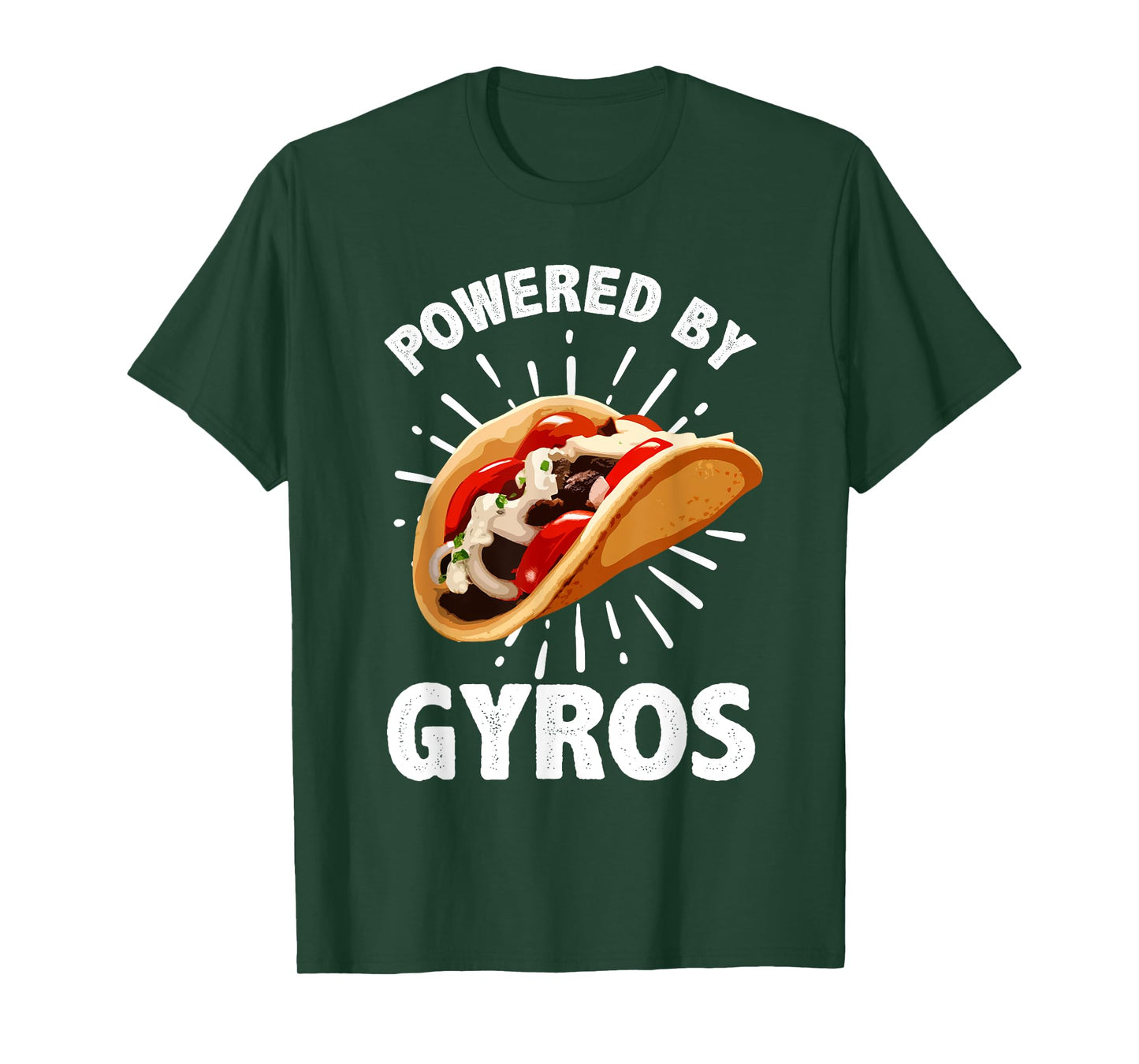 Cool Gyro For Men Women Gyros Greek Food Kebab Meat Lovers T-Shirt