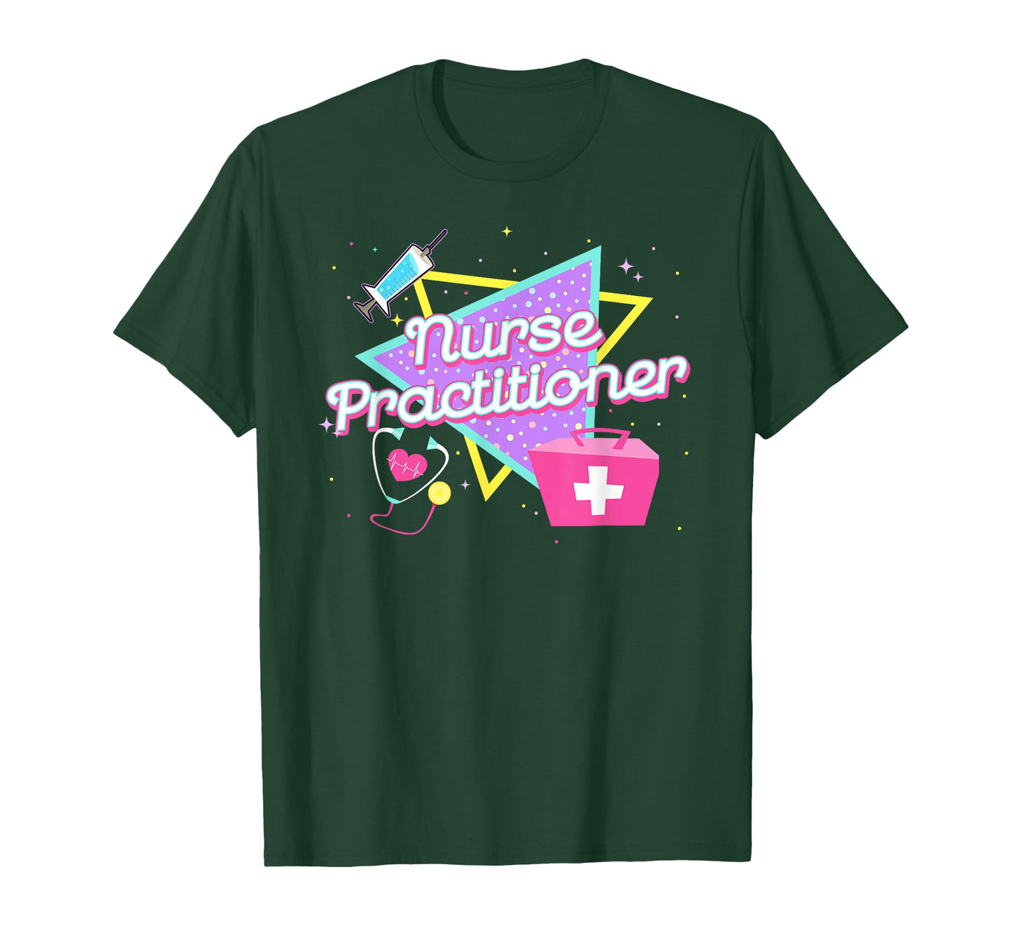 90s Retro Style Nurse Practitioner Shirts For Women Nurse T-Shirt