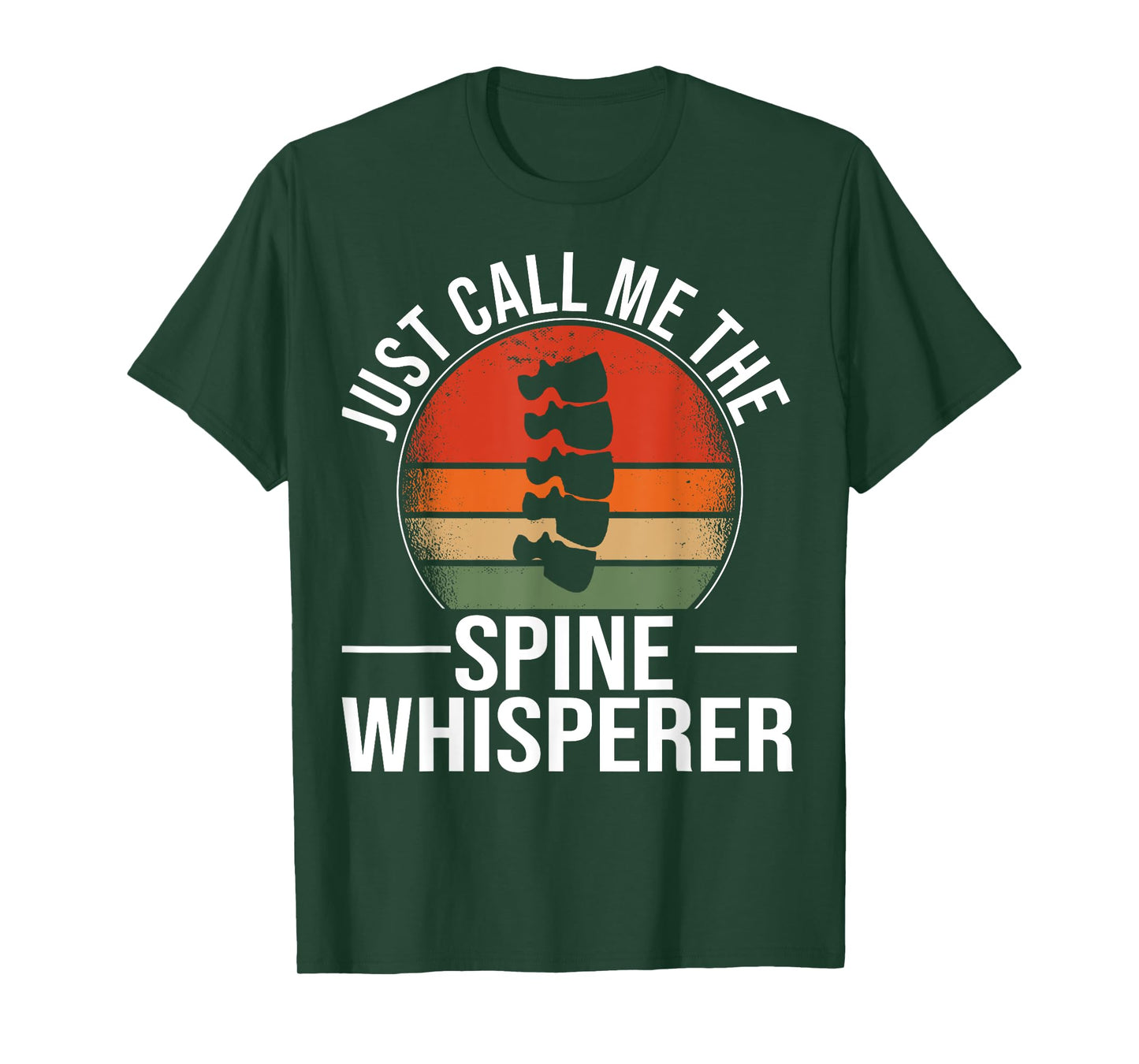 Chiropractor Vintage Muscle Retro Call me Spine Whisperer T-Shirt