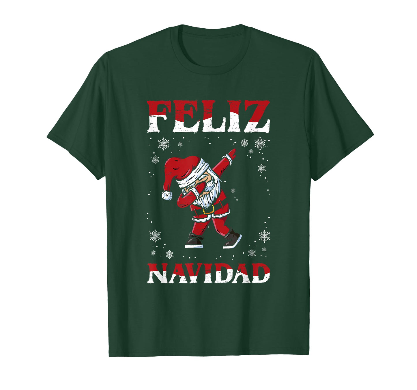 Feliz Navidad Dab Santa Claus Dabbing Christmas Time T-Shirt