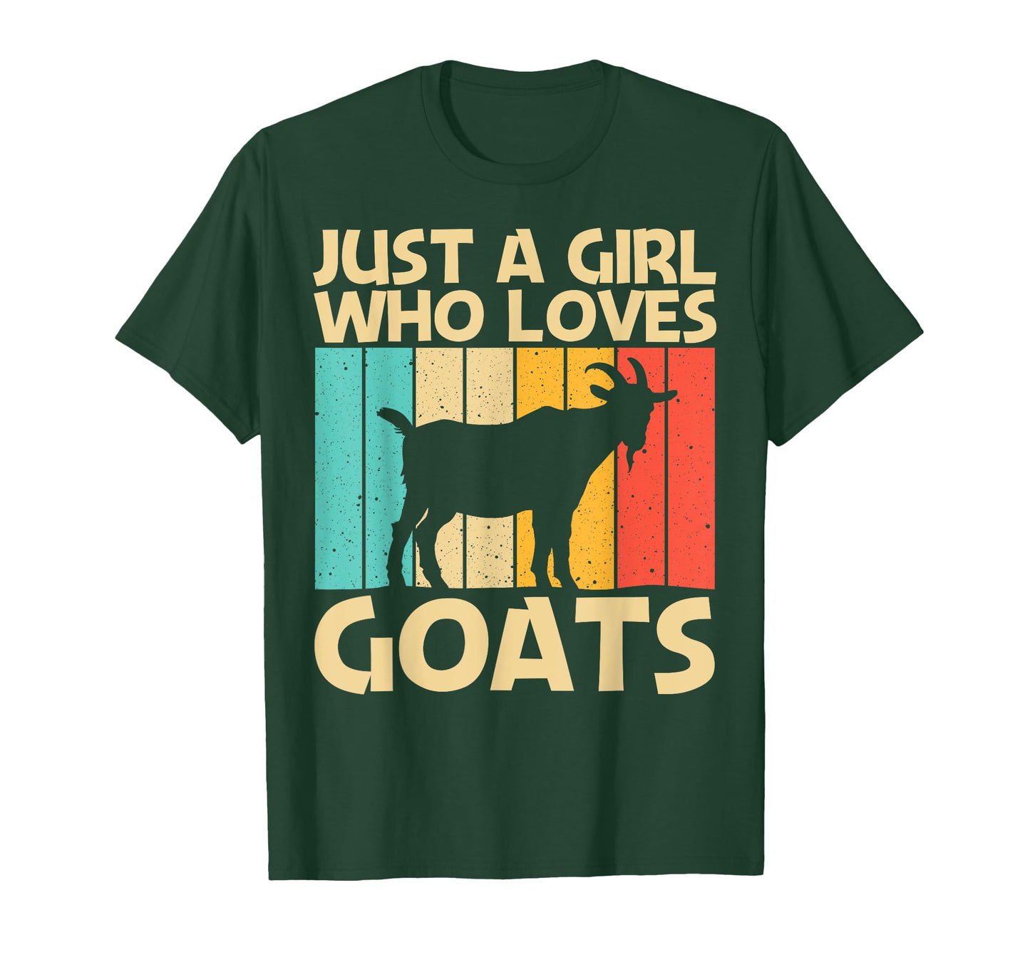 Cool Goat Design For Girls Women Goat Farmer Farming Lovers T-Shirt