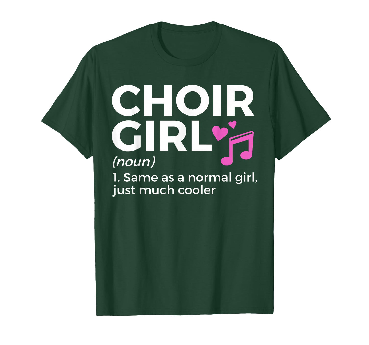 Choir Girl Definition Singing T-Shirt