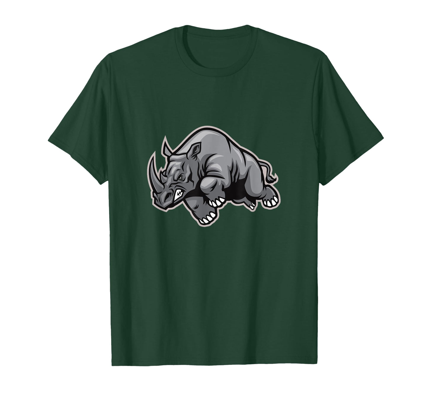 Charging Rhino T-Shirt Chubby Rhinoceros Tshirts For Men Tee T-Shirt