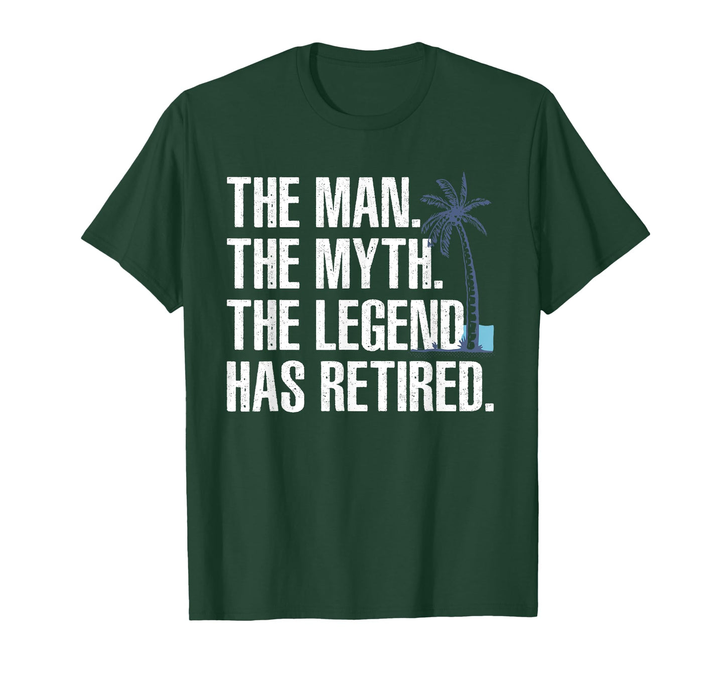 Cool Retirement For Men Grandpa Dad Retired Man Myth Legend T-Shirt