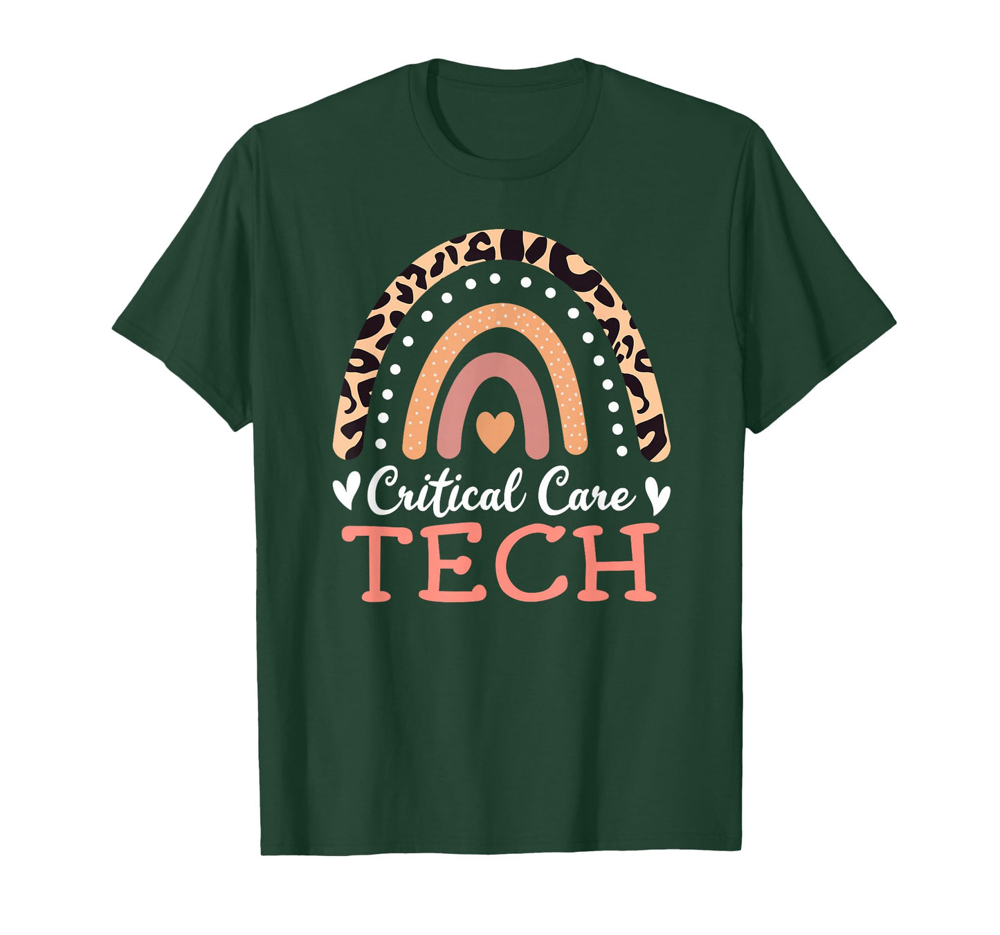 Critical Care Tech Rainbow EMT Emergency Medical Technician T-Shirt
