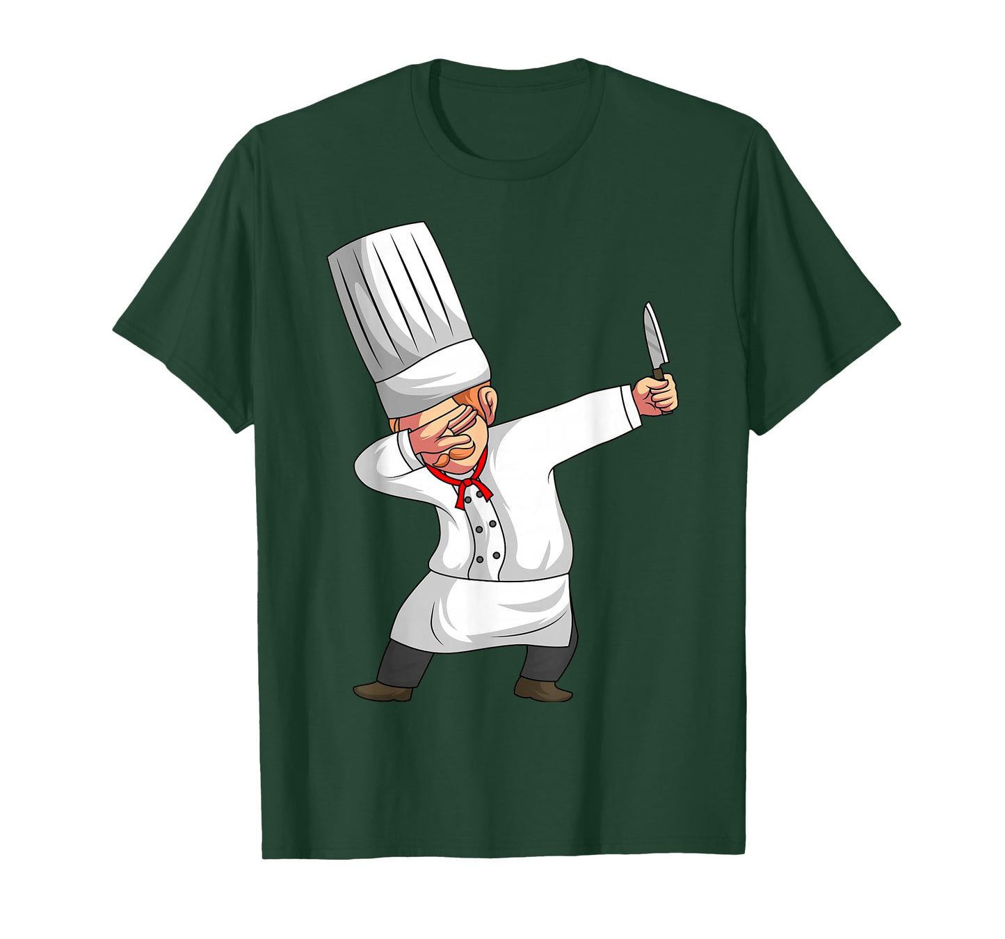 Chef Dabbing Chief Cook Culinary Sous-Chef Cuisine Kitchen T-Shirt