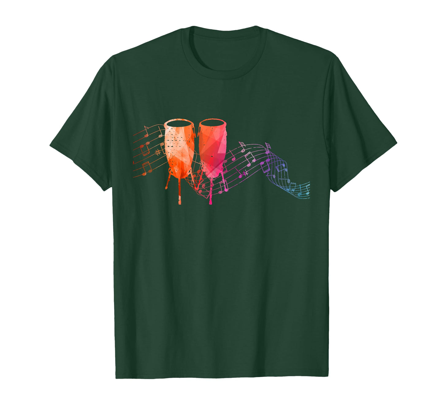 Colourful Conga Sheet Music for Conga Players T-Shirt