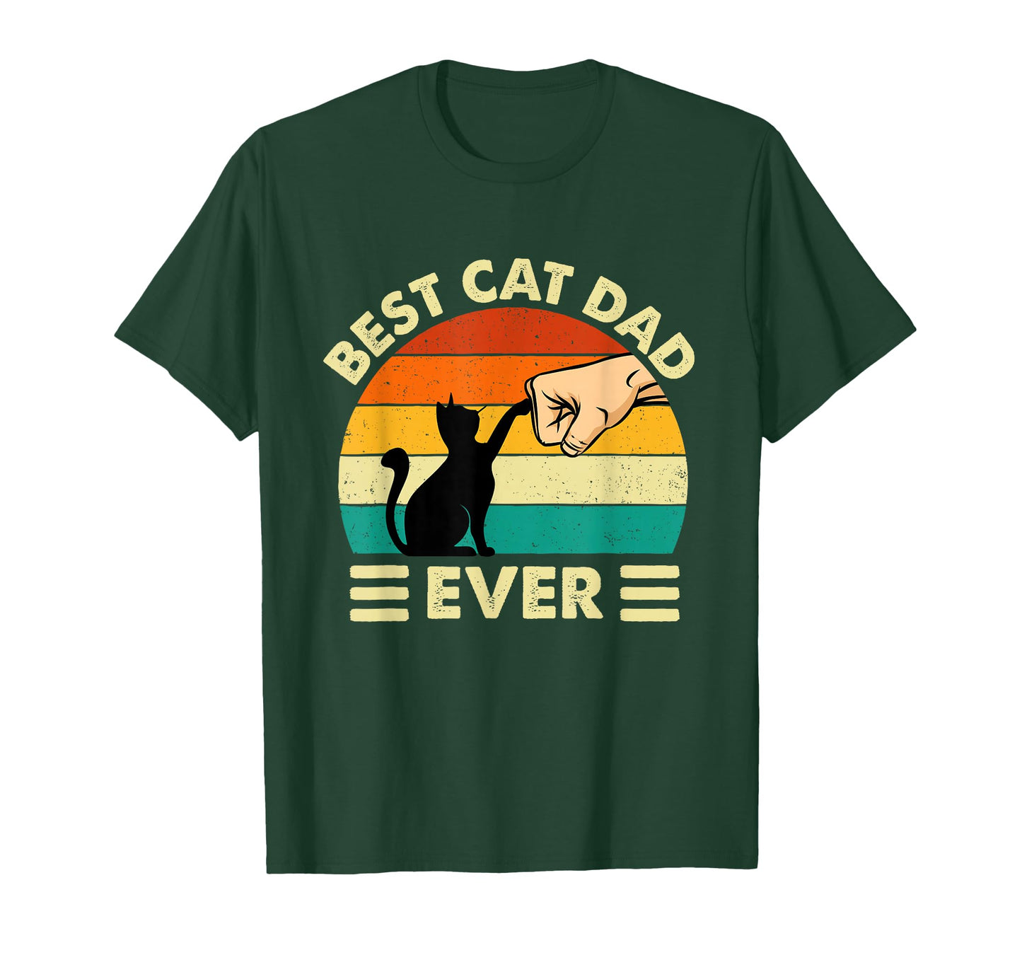 Best Cat Dad Ever - Cat Lover Kitten Owner Kitty T-Shirt