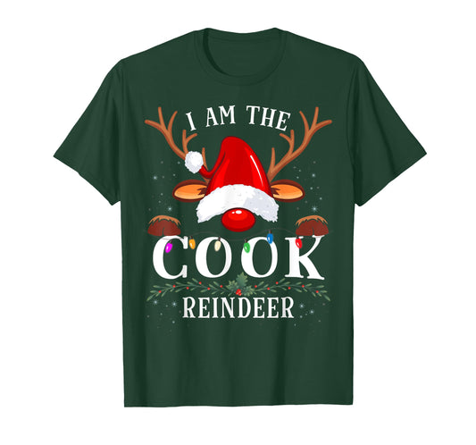 99 Gifts Christmas Reindeer Costume Party Unisex-Adults Reindeer Christmas Family T-Shirt