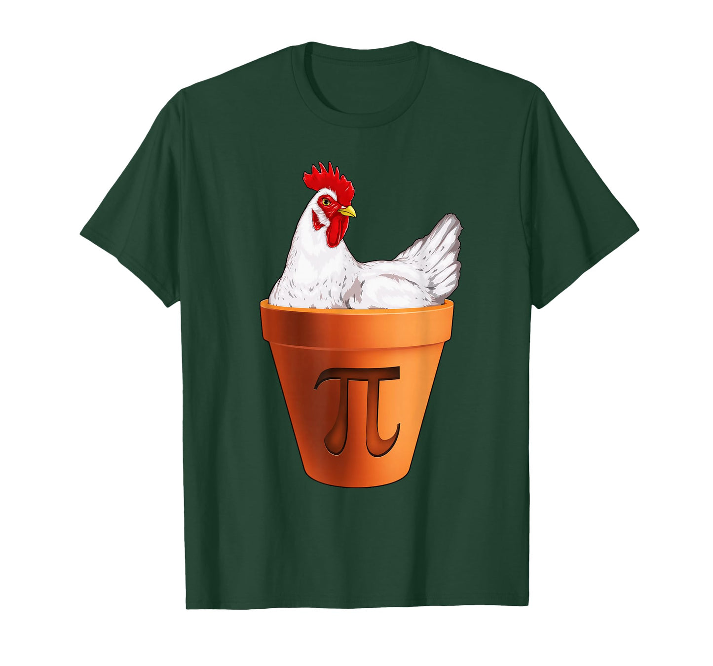 Chicken Pot PI Day T-Shirt Gift Men Women Kids Math T-Shirt