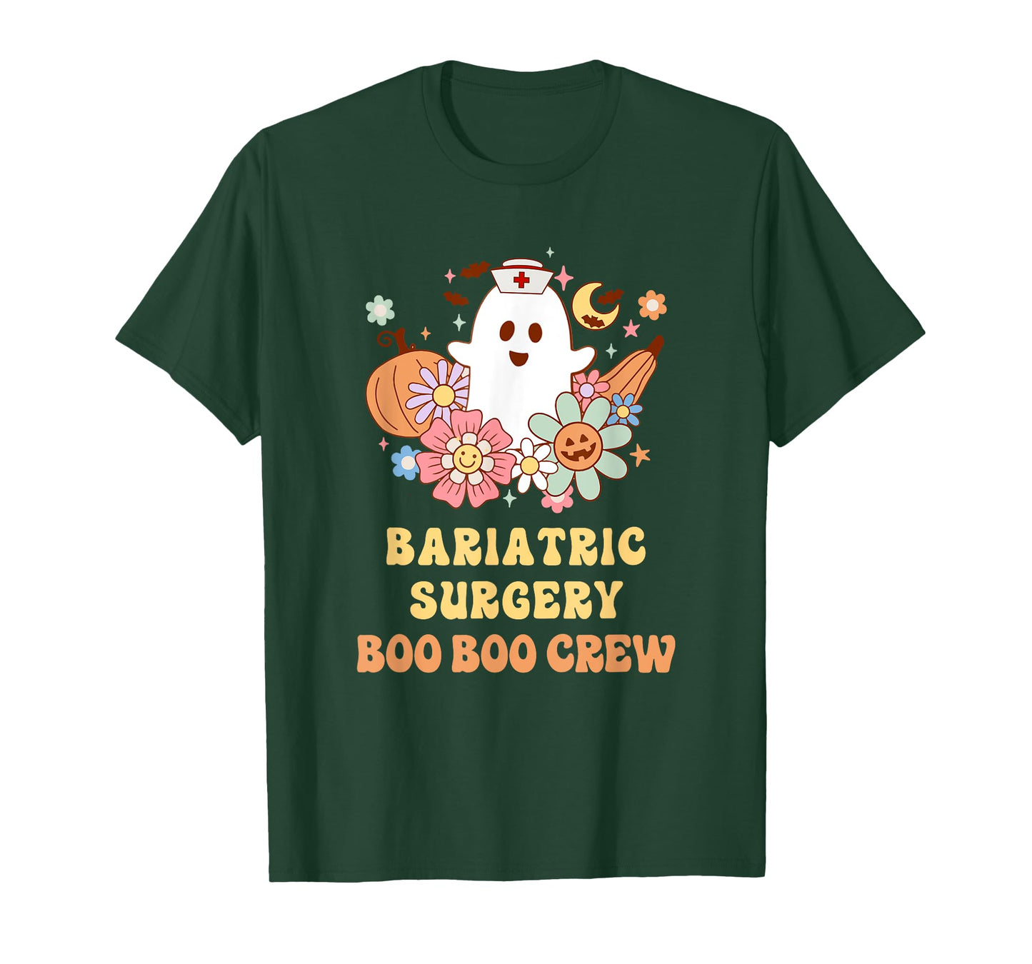 Bariatric Surgery Boo Boo Crew Nurse Halloween T-Shirt