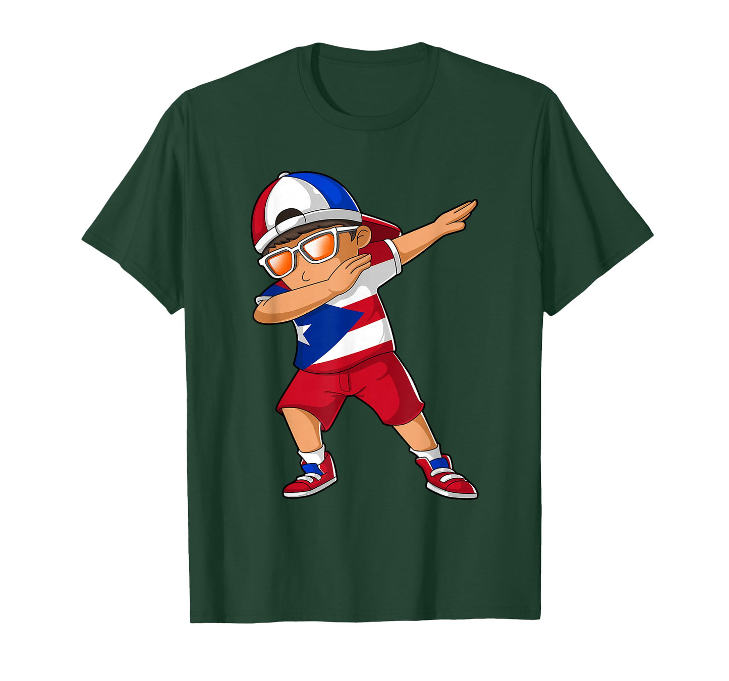 Puerto Rican Boy Puerto Rico Kid Patriotism Roots Heritage T-Shirt