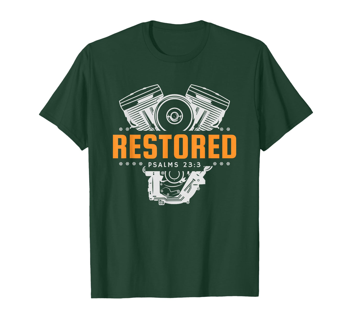 Christian Mechanic Restored Cars Automobile T-Shirt