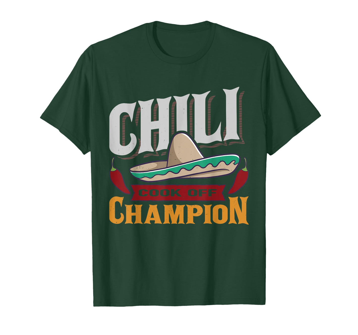 Chili Cook Off Champion Cooking Competition Team Award T-Shirt