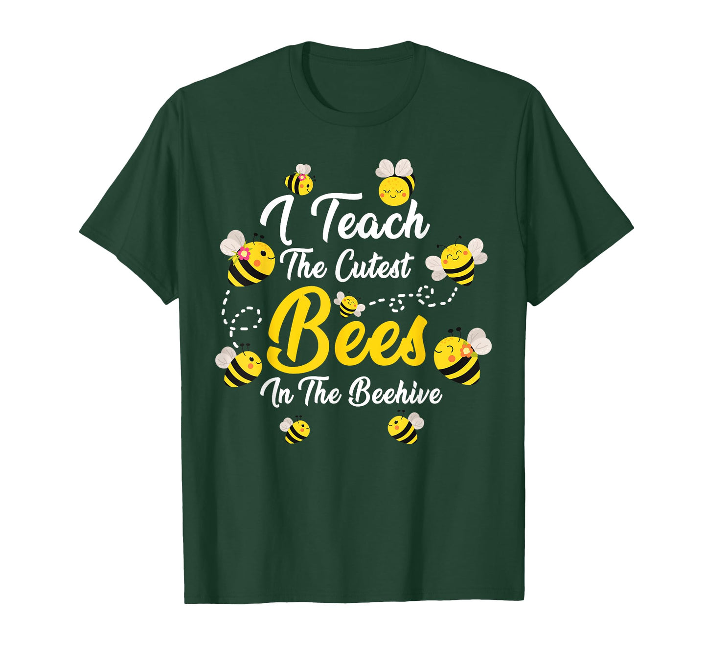 Cute I Teach The Cutest Bees in The Beehive Teacher's Day T-Shirt for Men Women Kids