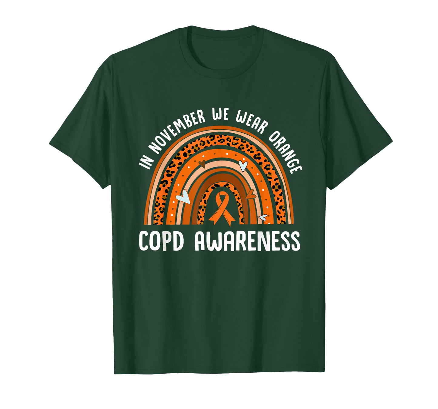 COPD Rainbow Chronic Obstructive Pulmonary Disease Awareness T-Shirt