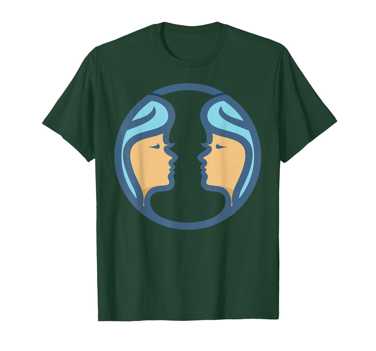 Gemini Halloween Zodiac Horoscope Astrology T-Shirt