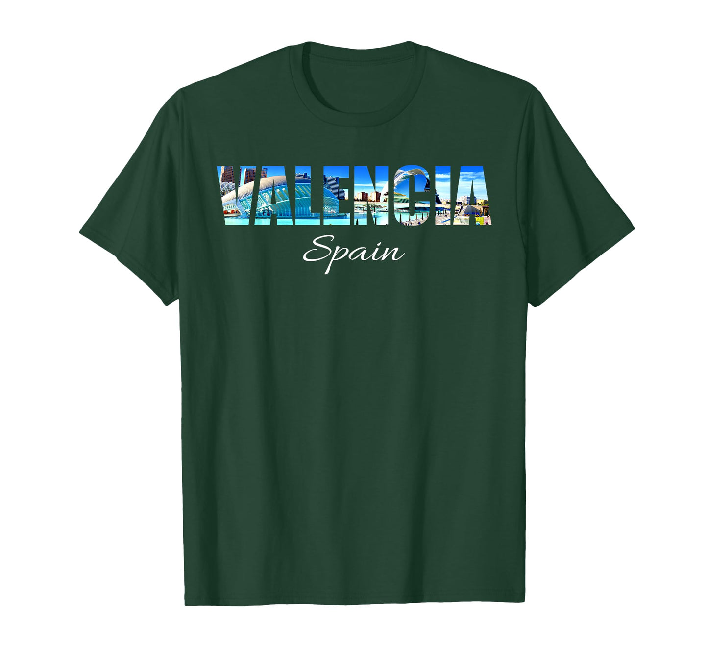 Valencia City Photography - Spain Souvenir T-Shirt