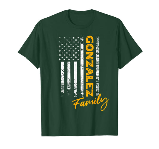 Gonzalez Surname American Gonzalez Last Name Gonzalez T-Shirt