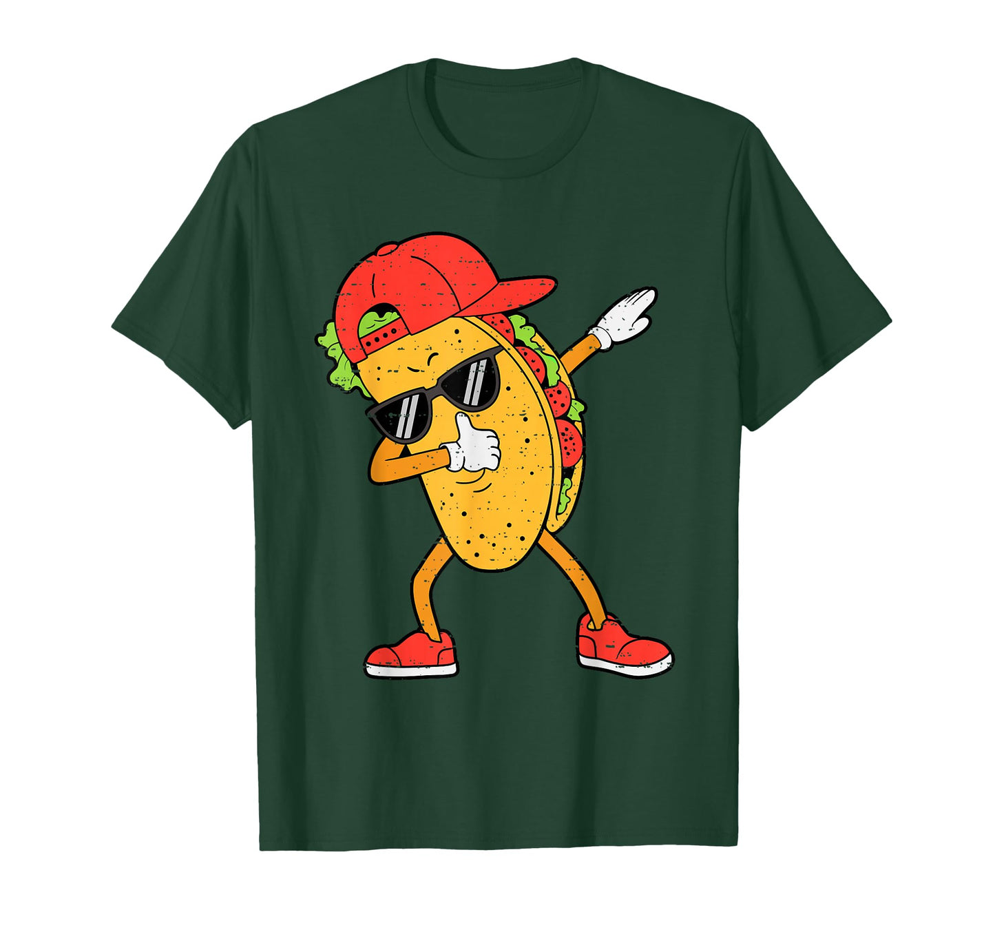 Dabbing Tacos Dab Cinco De Mayo Mexican Boys Toddlers Kids T-Shirt