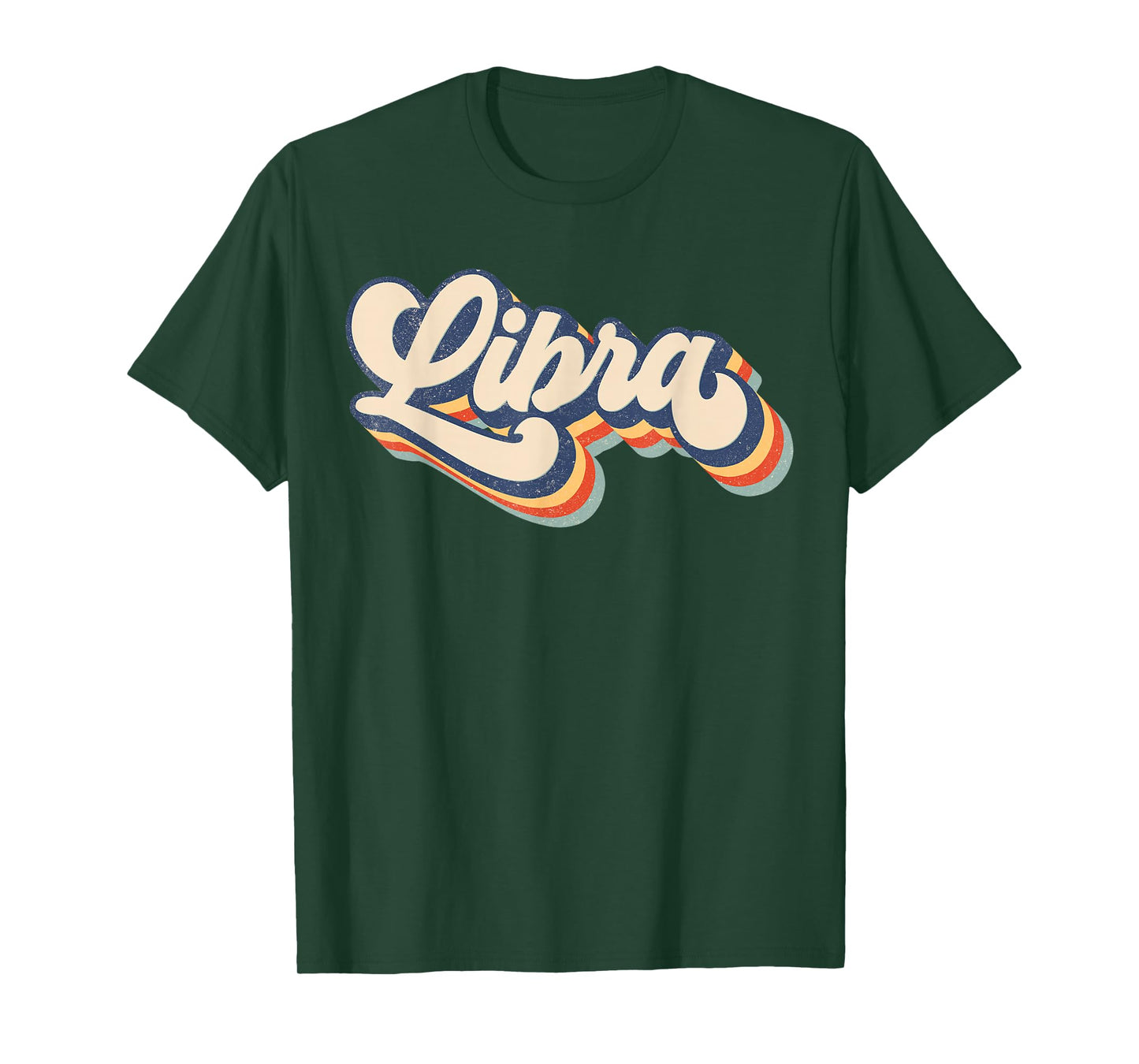 Libra Retro Zodiac Sign September October Birthday T-Shirt