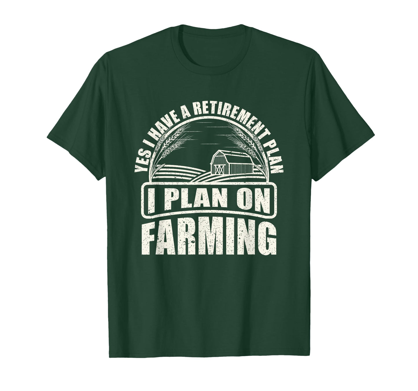 Agriculture Tractor Retirement Gift Farmer T-Shirt