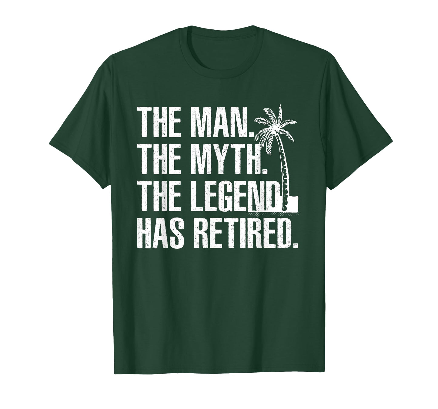 Cool Retirement For Men Grandpa Dad Retired Man Myth Legend T-Shirt