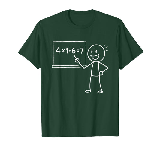 41 67 Meme Forty One Six Seven Funny Math Teacher Gen Alpha T-Shirt